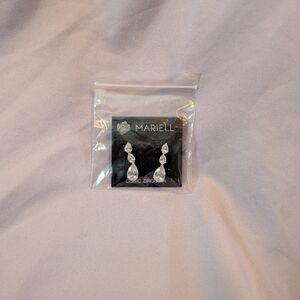 NEW Mariell dangle earrings feature sparkling cubic zirconia